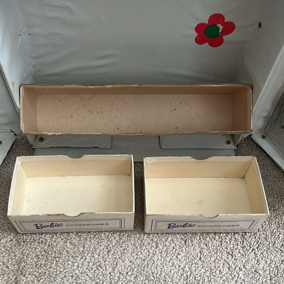 60’s Barbie & Skipper Carry Case 1964 from my childhood collection - Picture 7 of 15